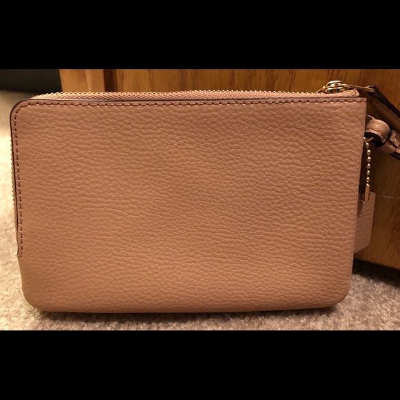 Coach double zip wristlet - Picture 2 of 4